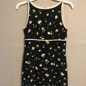 Vintage daisy Sixties style minidress - XS/S